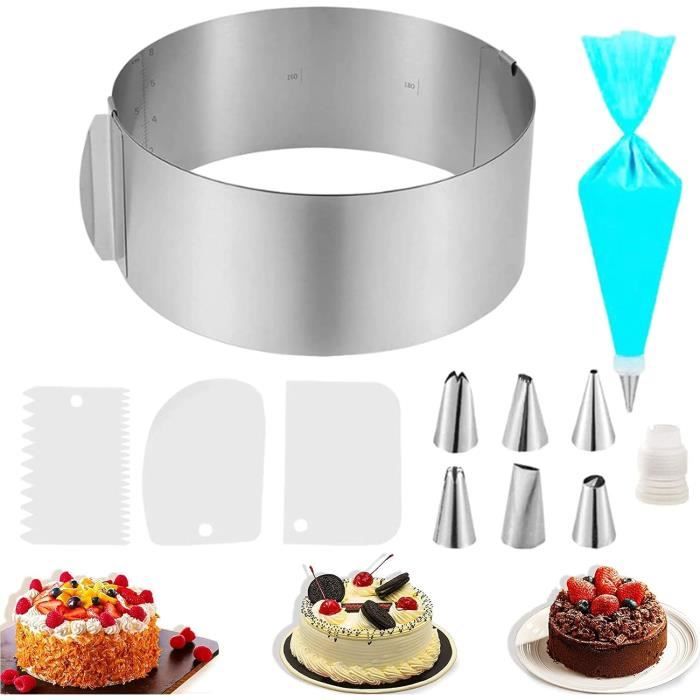 Cercle à Pâtisserie Städter, Rond, En Acier Inoxydable, Modèle 625143, NEUF