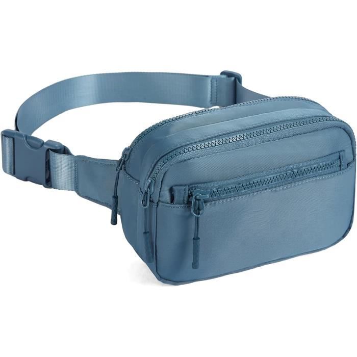 Accessoire Mode Simili Cuir Sac Banane Jennifer Jones - Bandoulière Réglable Rose - Simili Cuir Sacoche Voyage Simili Cuir