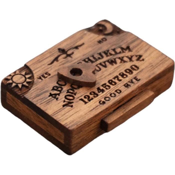 CREATCABIN Lot De 4 Supports Planchette Ouija En Bois Pour Boule De Cristal - Décor Sorcière