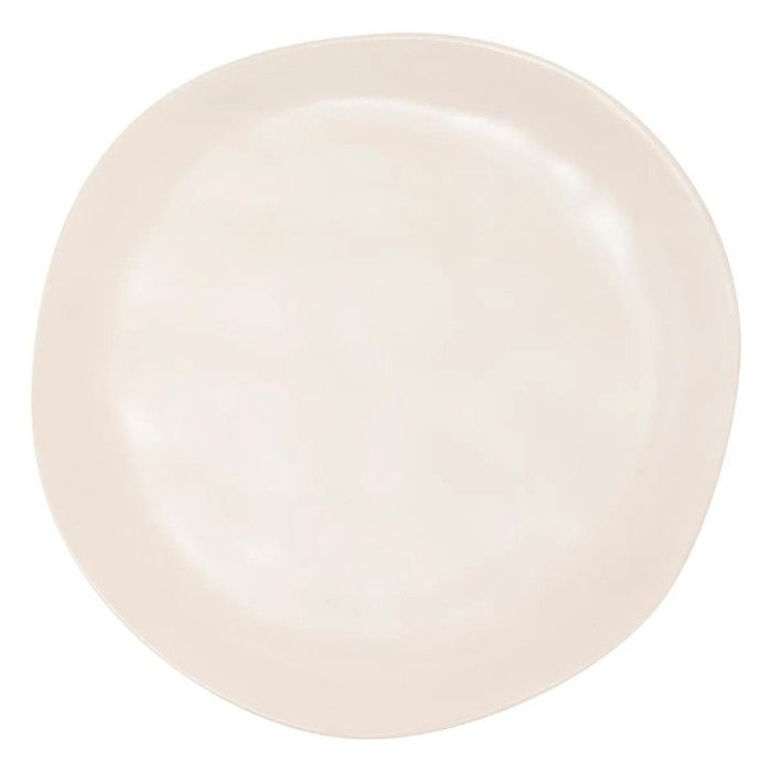 Lot de 6 Assiettes Plates Noe 26cm Beige