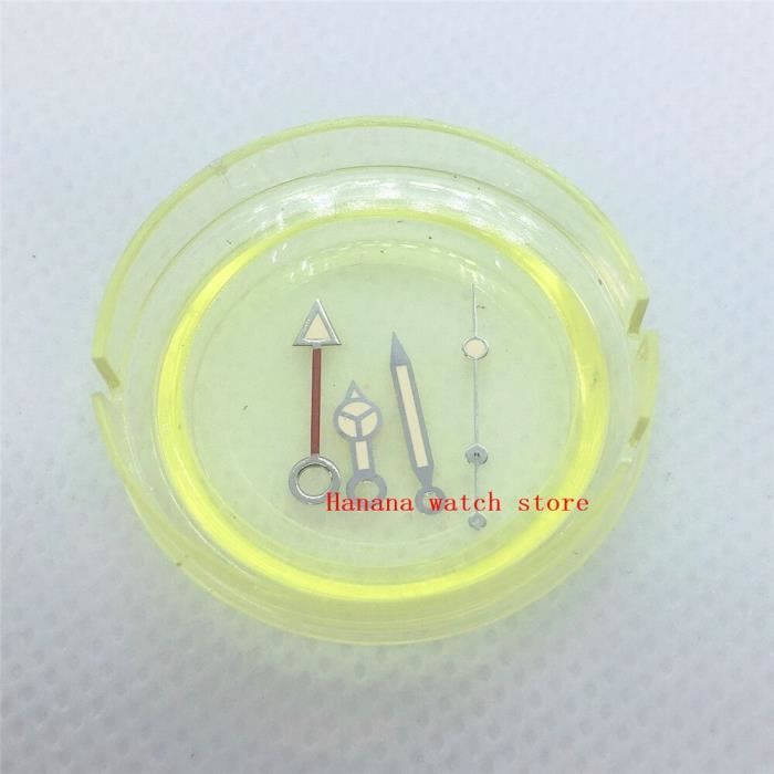 Montre GMT lumineuse couleur argent pour Mingzhu 3804, mouvement  automatique, bleu vert re Red GMT version -WILM1201 , - Achat/vente montre  - Cdiscount