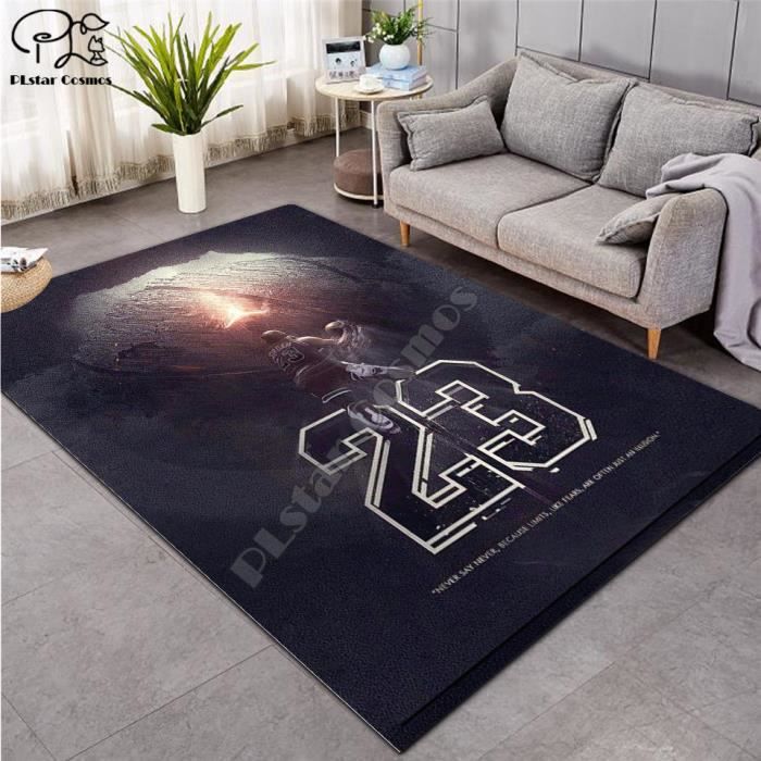 Tapis De Noël 3D Illusion D'Optique - Rond, Diamètre 60 Cm - Antidérapant - Pour Salon, Chambre, Entrée