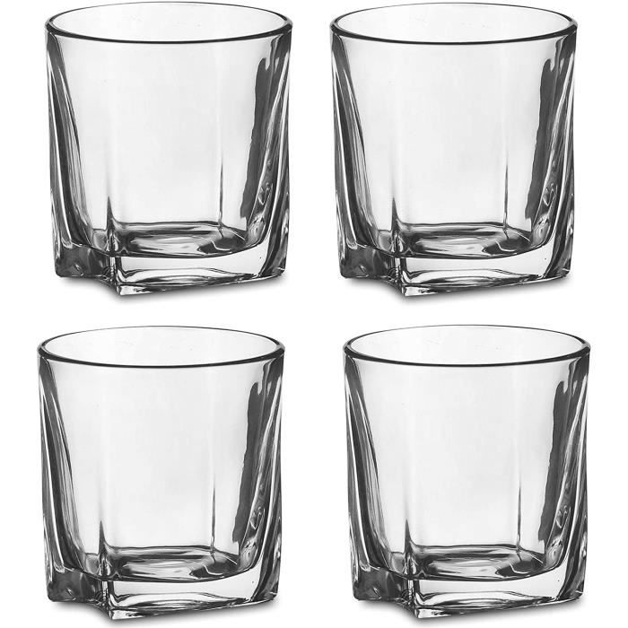 Verres À Whisky En Cristal, Verres À Cognac De 4 Mugs, Gobelets  Transparents Verres À Boire Sans Plomb, Accessoires De Vin Pour Whis -  Achat / Vente Verre A Digestif - Cdiscount