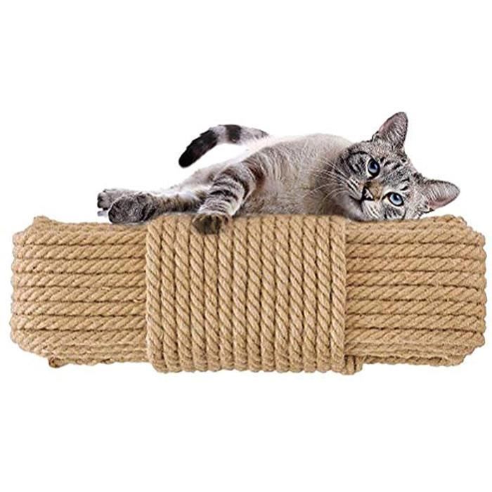 Corde de sisal pour animaux de compagnie corde de sisal chat corde à gratter corde à gratter