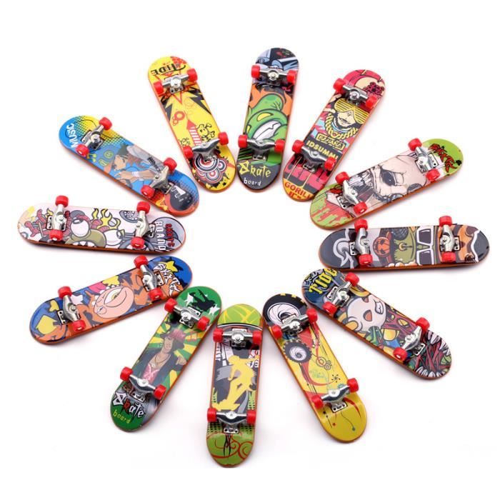 Mini Finger Skateboard - AUTREMENT - Blanc - Jouet éducatif pour enfant de 6 ans et plus