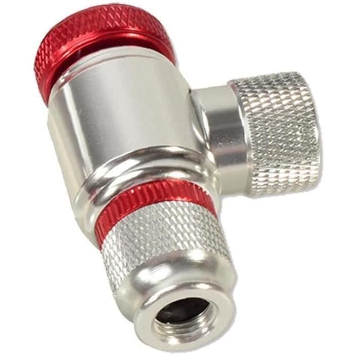 Accessoire Vélo Route VTT Pompes CO2, Vélo CO2 Inflateur De La Tête De Vélo D'inflation Pompe Co2 Vélo