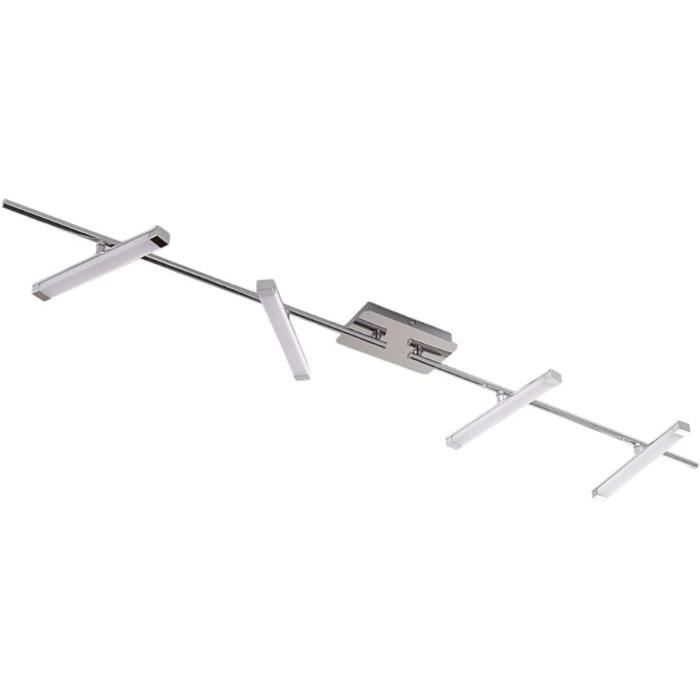 Plafonnier Salle De Bain Lindby Zela - 4 Lampes G9 - IP44 - Chromé
