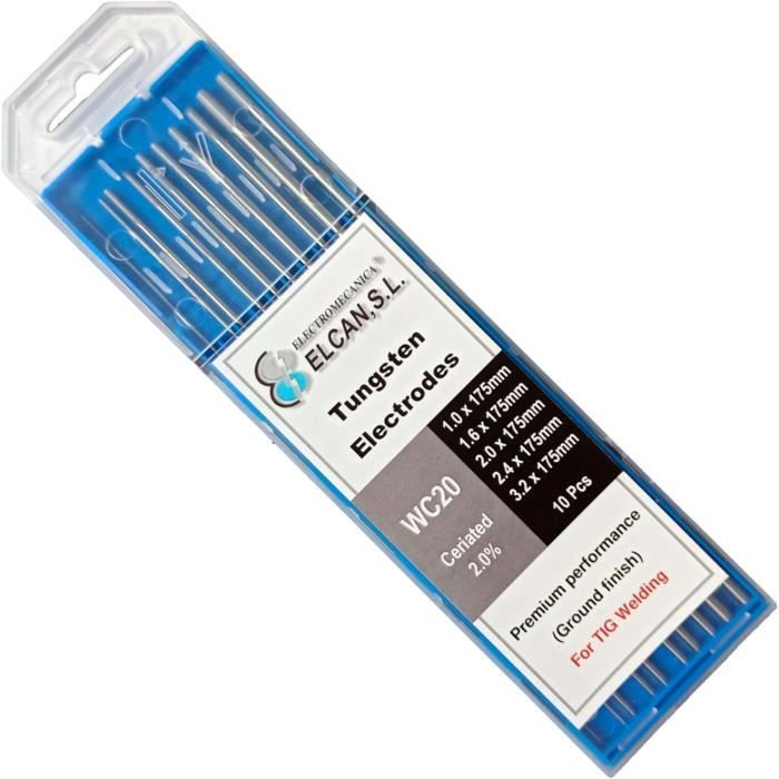 ELCAN Tungsten TIG Schweißelektroden E3 Purple - 10 Stück 1.0-3.2mm