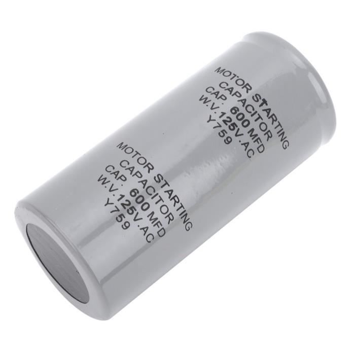 Condensateur Démarrage Moteur CD60 130-156uF 250V - Pour Compresseurs, Climatiseurs & Électroménager