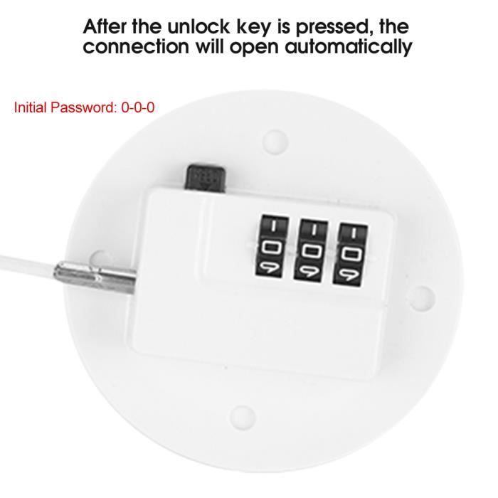 Generic Serrure De Sécurité Pour Poignée De Porte, Multifonction