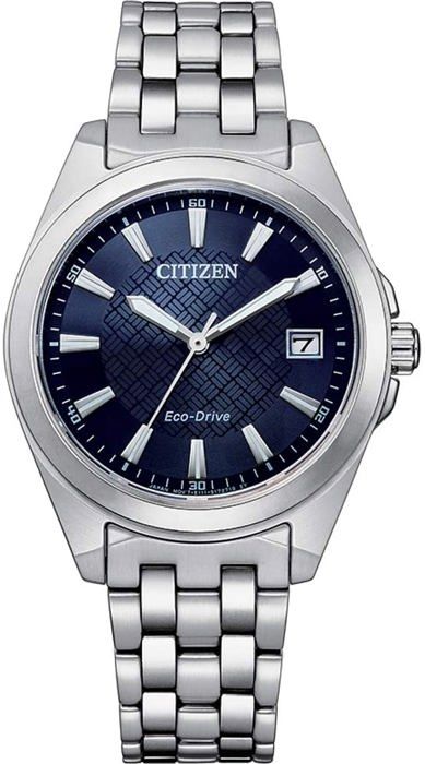 CITIZEN - Montre Femmes - Eco-Drive Analogique - Bracelet Acier inoxydable Argent - EO1210-83L