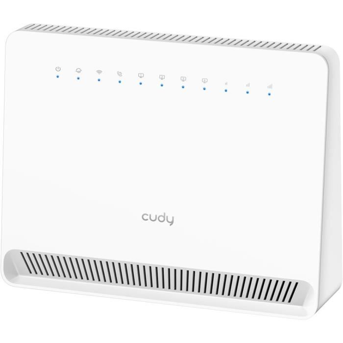 Routeur 4G LTE Cat 6 – CUDY – LT700E – Wi-Fi AC1200 – Port Gigabit Ethernet – Antennes SMA amovibles