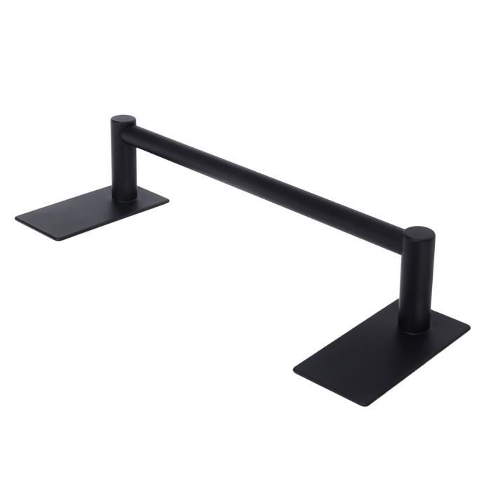 Cuque Porte-serviettes De Bain Porte-serviettes Noir 304 Acier