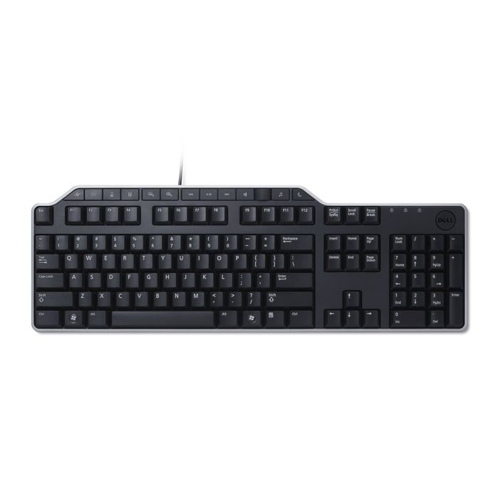 Clavier - DELL - KB-522 - USB - QWERTZ - Noir - Standard avec repose-poignets