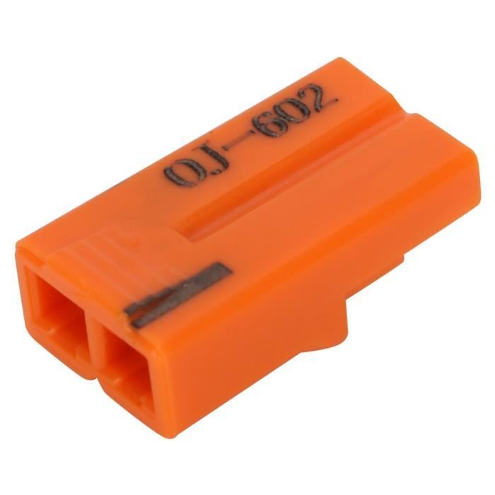 Connecteur Femelle Pour Balises Unicolores - 2 Broches - 20 Cm