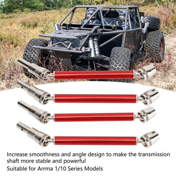 Arbres D'entraînement CVD Avant/arrière Pour RC Axial SCX10 II - 1/10, Neufs