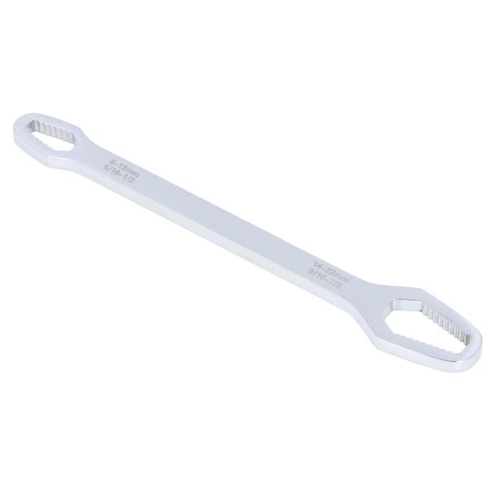 Produktbild von 5-teiliges Metrik-Kombinationsschlüssel-Set – 8–22 Mm, Chrom-Vanadium-Stahl, Halbmond-Design, Für Auto & Maschinen