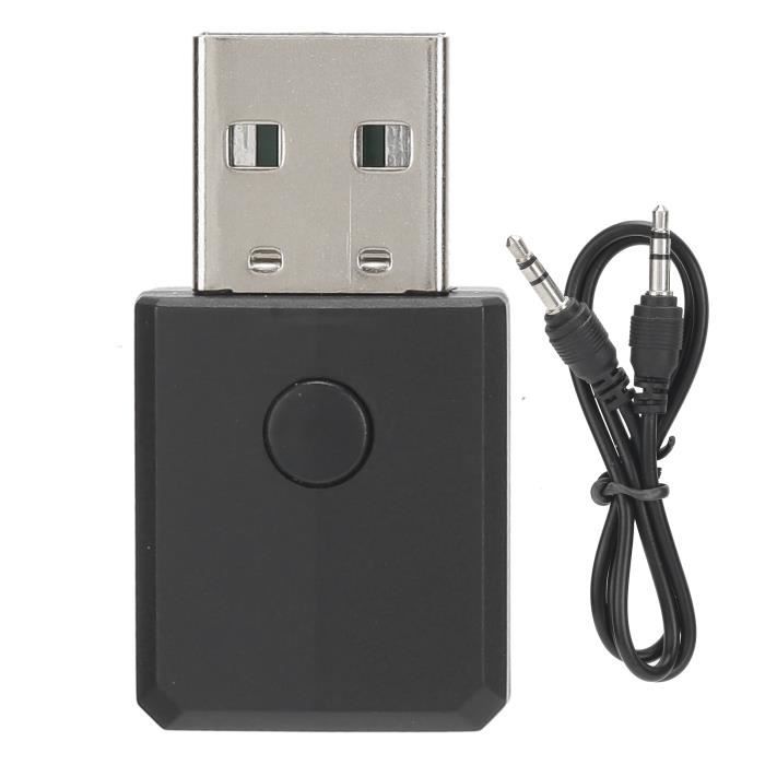 Audio Transmetteur Récepteur Bluetooth 5.0 USB Dongle Stéréo Adaptateur  pour TV PC Voiture 