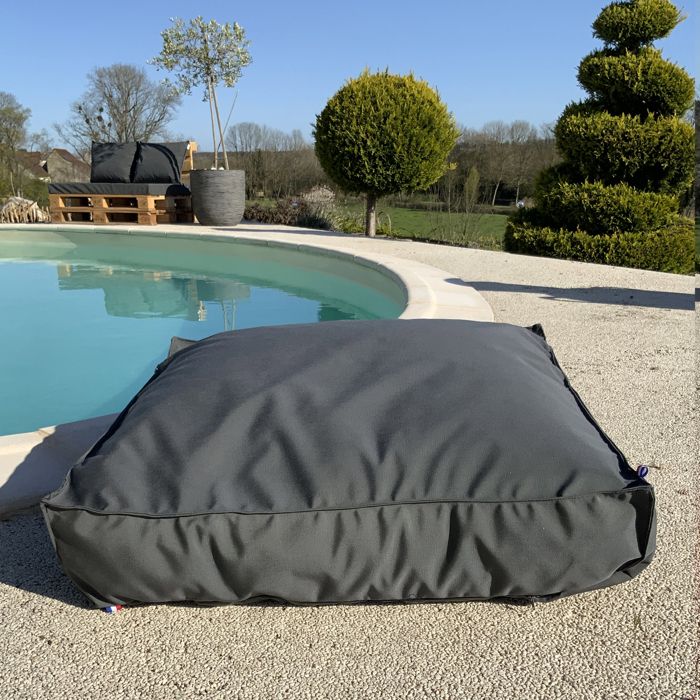 Housse de coussin de sol extérieure Gris anthracite 71x71x15 cm Housse de coussin de sol extérieure Gris anthracite 71x71x15 cm