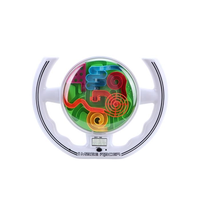 Jeu De Puzzle Labyrinthe 3D à Billes – Jouet En Console Avec Engrenages, Pour Enfants 4-12 Ans, Motricité Et Logique, Cadeau Anniversaire, Voyage, Sans BPA