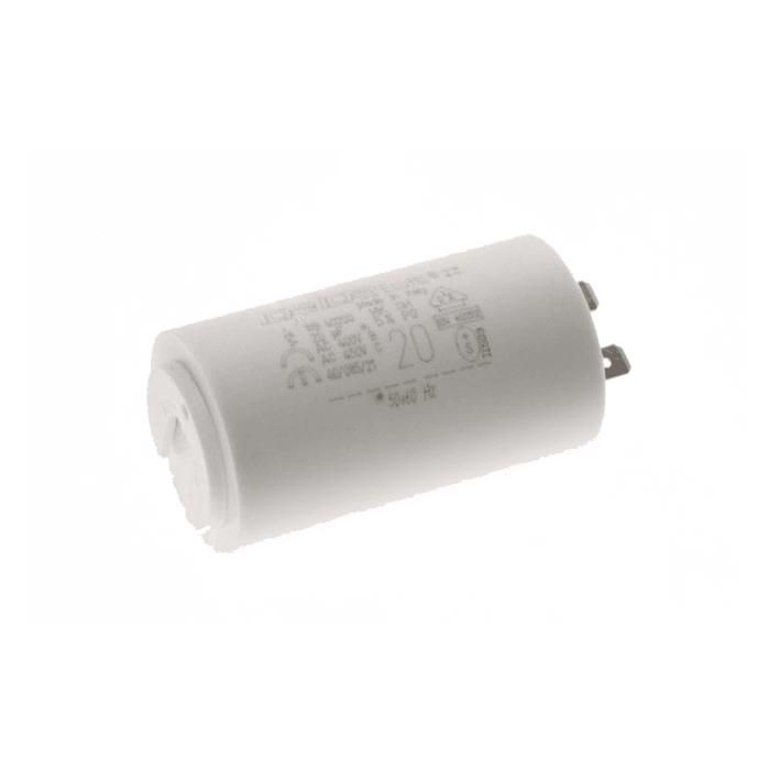 Condensatore permanente per motori elettrici 16µF 450V. Dado M8