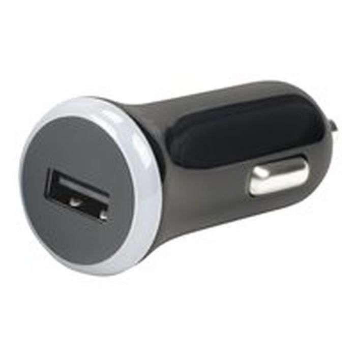 MOBILIS Adaptateur d'alimentation pour voiture - 2.1 A (USB) - Noir