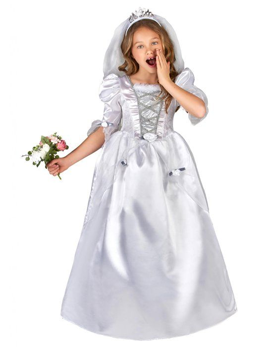 Deguisement fille robe de mariee deals