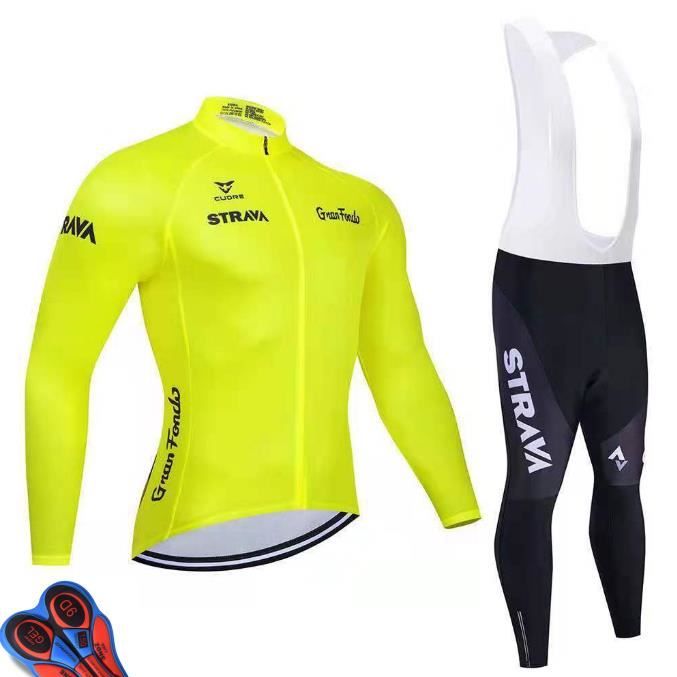 Ensemble cycliste on sale fluo