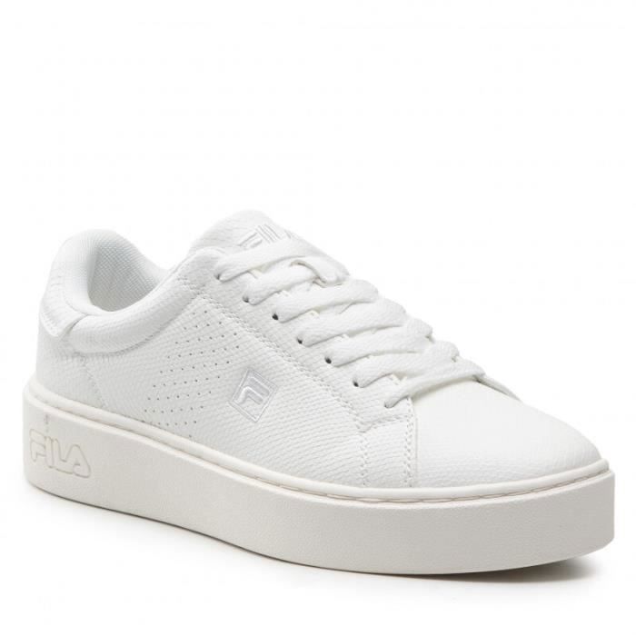 Baskets femme FILA Crosscourt Altezza R - Blanc - Lacets - Synthétique