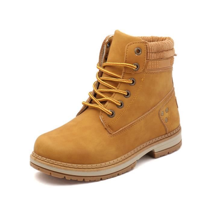 Bottes D'hiver Enfants Large Bout - Taille 25 à 36, Imperméables, Doublure Polaire, Semelle Antidérapante
