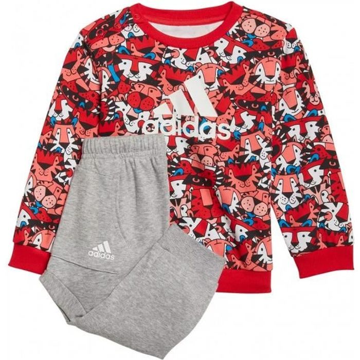 Ensemble survetement adidas clearance gris
