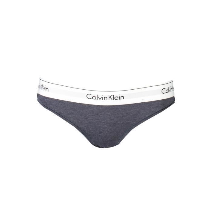 CALVIN KLEIN Sous v tements Femme Bleu Textile SF19135 Bleu