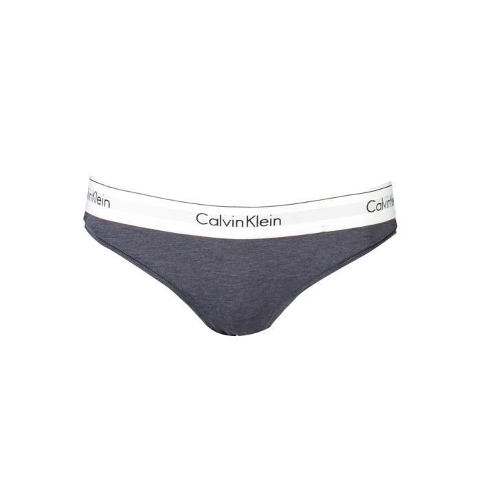 CALVIN KLEIN Sous-vêtements Femme Bleu Textile SF19135 Bleu - Cdiscount  Prêt-à-Porter