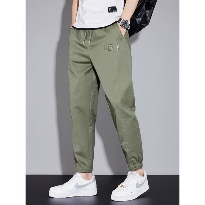 Cubinest Pantalon De Survêtement Long En Coton Pour Homme - Léger - Pour L' été - Pour Les Loisirs