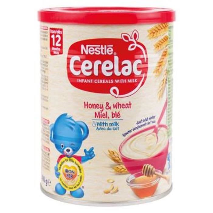Cérélac blé miel et lait 400 gr NESTLE