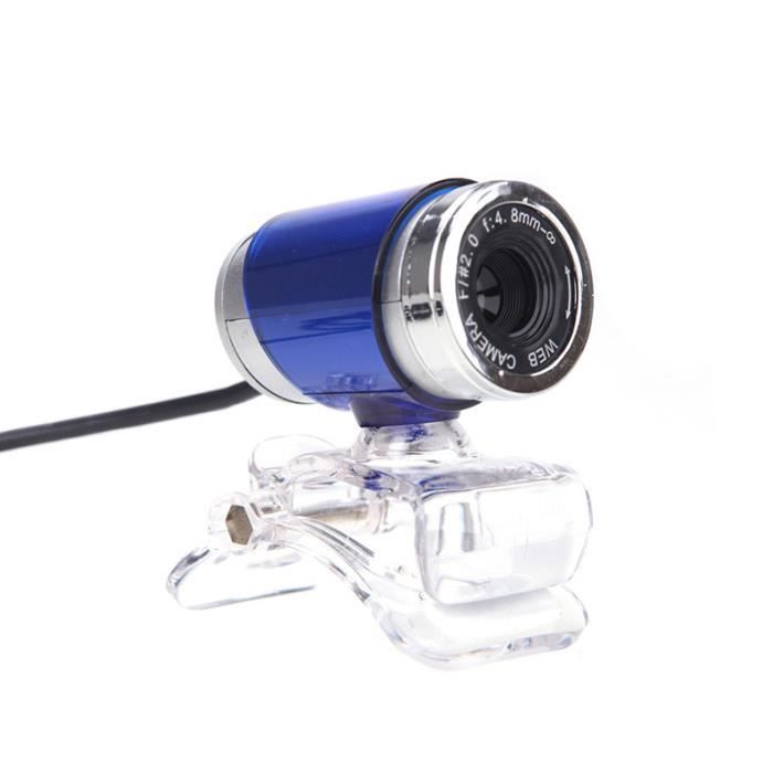 Webcam 1080P Full HD Avec Micro – Caméra USB Plug & Play 360° Rotation, Pour PC Mac Linux, Vidéoconférence Zoom Skype Streaming YouTube