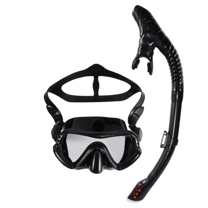 Masque De Plongée Apnée Adultes - Verre Trempé 4 Mm, Antibuée, Sangle Réglable 52-62 Cm - 13