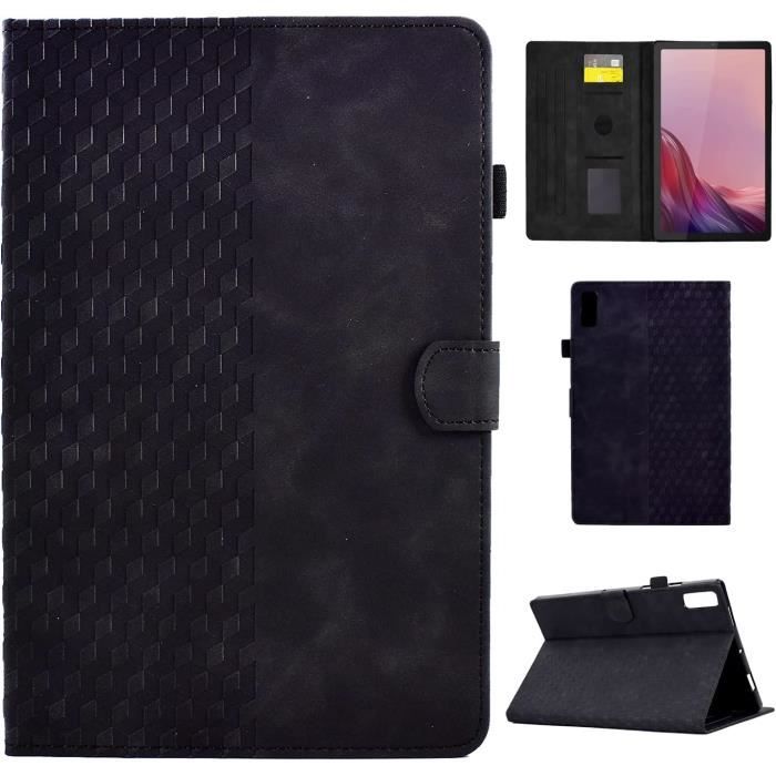 Housse Pour Lenovo Tab Plus - Étui Protection Avec Compartiment Accessoires - Imperméable, Gris Foncé