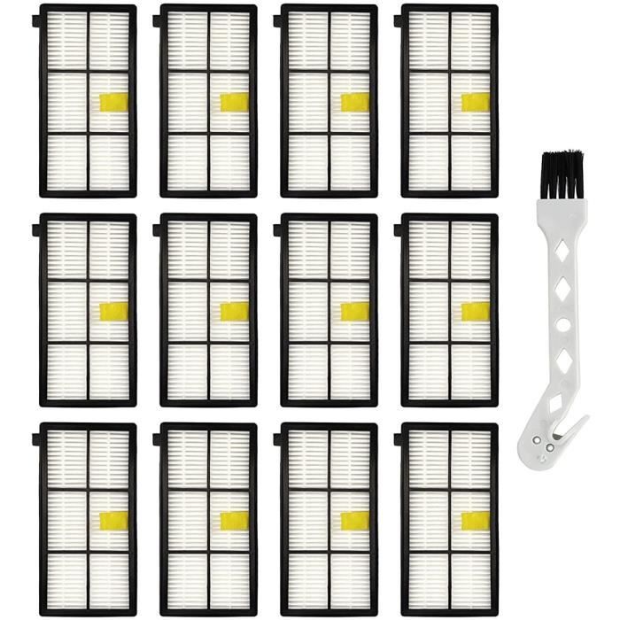 Bac à Poussière Avec Filtre HEPA Pour Aspirateurs Robots IRobot Roomba Séries 800 Et 900 - Compatible 850, 960, 980, Etc.