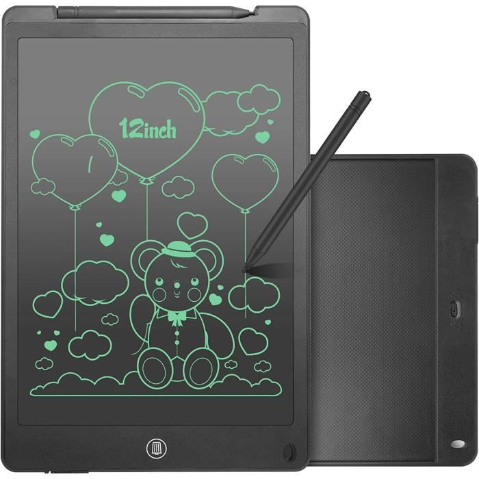 NEWYES Tablette d'écriture numérique LCD - Tableau effaçable et  réutilisable de 12 - Support de Dessin Portable pour éducation,150 -  Cdiscount Informatique