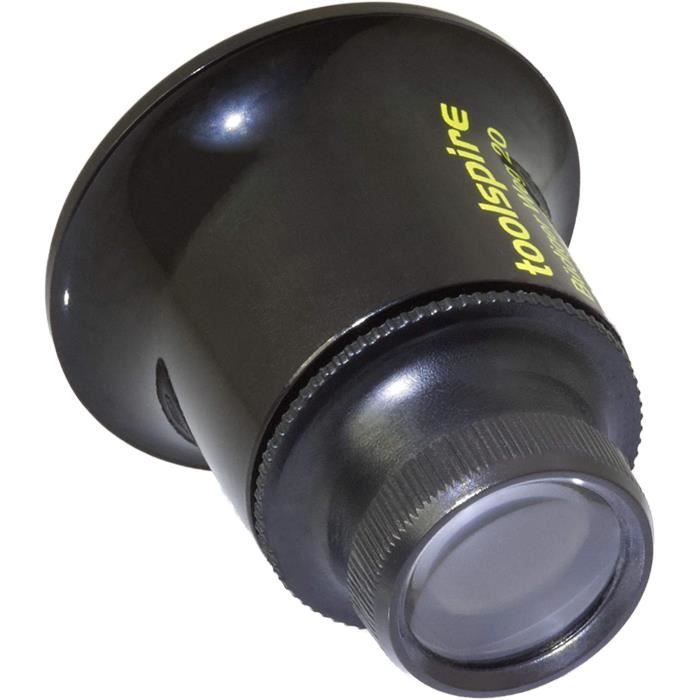 Loupe D'Horloger Professionnelle 5x Avec Lunette GMT-Style Bleu Et Vert - Grossissement Clair Et Net