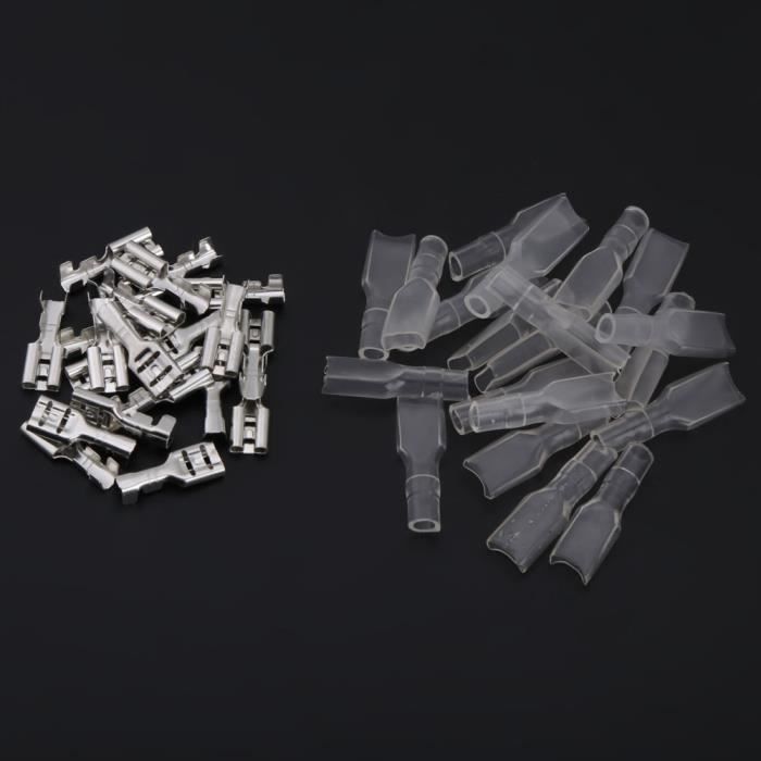 Lot De 50 Cosses Auto-Dénudantes JOW Pour Fils 2.5mm² - Connecteurs Électriques Pratiques