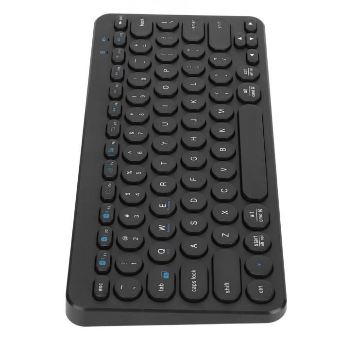 Clavier sans fil – SURENHAP – Modèle compact – Bluetooth – Touches rondes – Silencieux