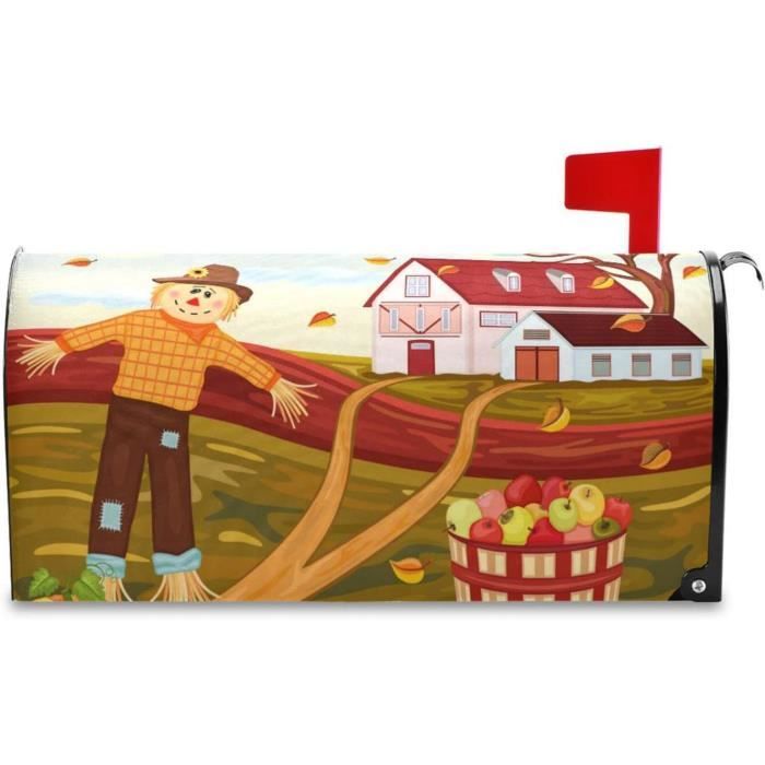 Housse De Boîte Aux Lettres Du 4 Juillet, Drapeau Américain, Chapeau