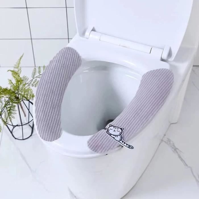 Woeoe Lot De 2 Poignées Réglables En Silicone Pour Abattant