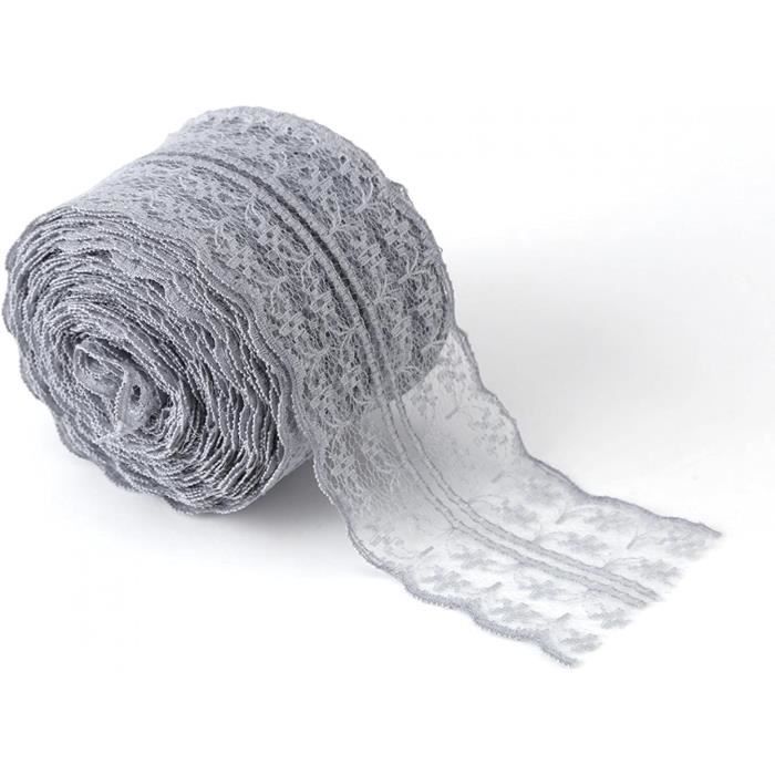 Ruban De Dentelle, 4,5 Cm De Yards De Ruban Floral De Dentelle De Tissu
