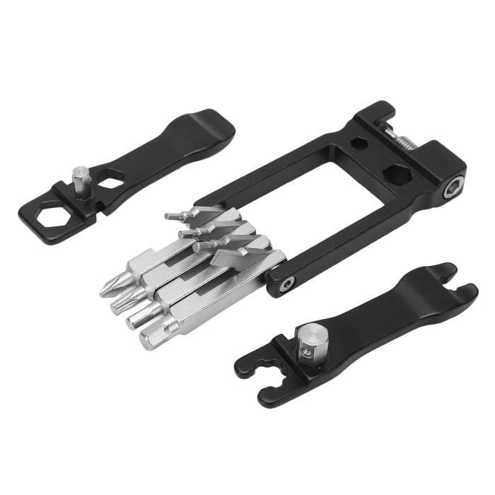 NOUJEN Kit D'Outils De Réparation Vélo Complet - Extracteur Cassette, Démonter Pédalier Et Outils Multi-fonctions Pour Entretien