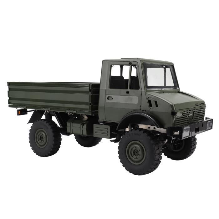 BlocteckToy MN-168 RC Crawler 1/12 4WD Tout-Terrain - Servo Étanché, Lumières LED, 35 Min Autonomie Pour Enfants Adultes