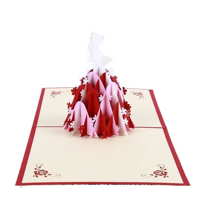Xm4972 3d Mariee Princesse Beaute Design Carte De Voeux Anniversaire Saint Valentin Anniversaire Mariage Carte De Benedi Cdiscount Beaux Arts Et Loisirs Creatifs