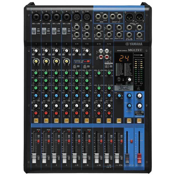 Yamaha MG12XU - Table de mixage analogique 12 entrées + effets